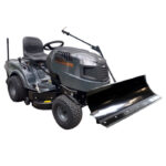 BLACK EDITION® 175/92 H Rasentraktor Inkl. Schneeschild 120 Plus + Ketten